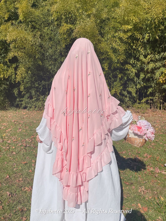 ♡ PRE-ORDER rosé cashmere | rosette khimar