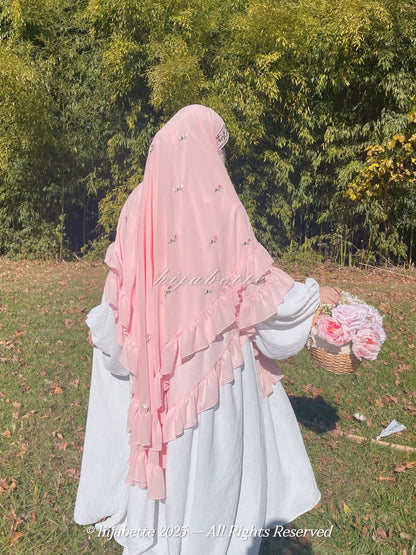 ♡ rosé cashmere | rosette khimar