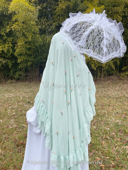 ♡ PRE-ORDER pistache claire | rosette khimar