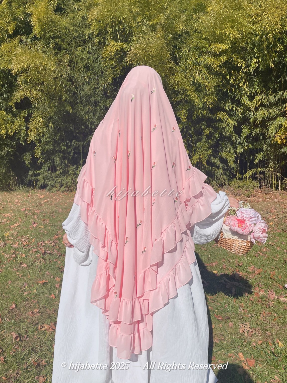 ♡ rosé cashmere | rosette khimar