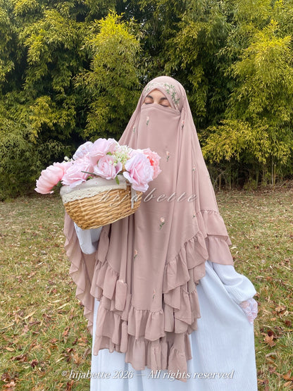 ♡ PRE-ORDER café latte | rosette khimar
