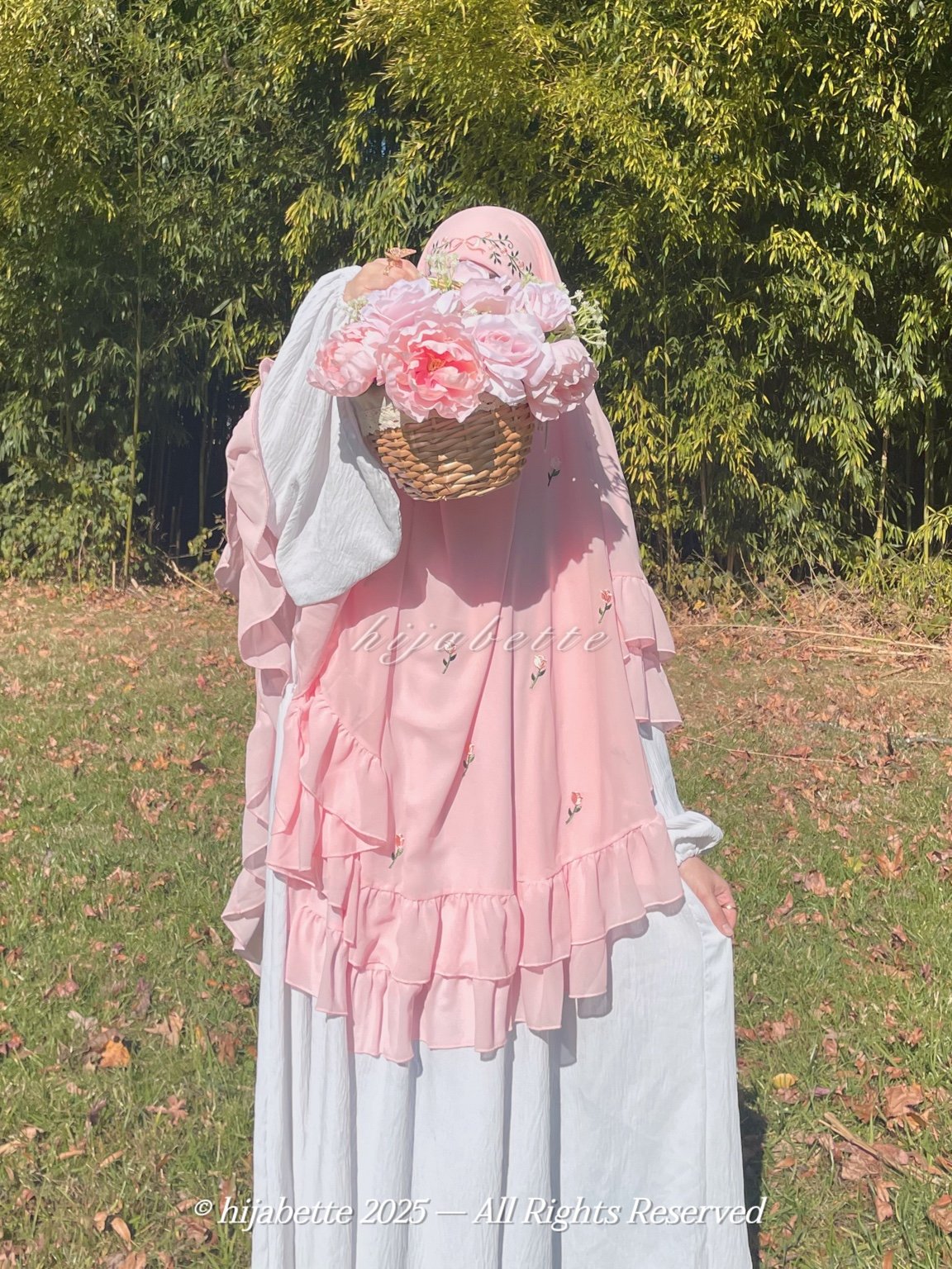 ♡ rosé cashmere | rosette khimar