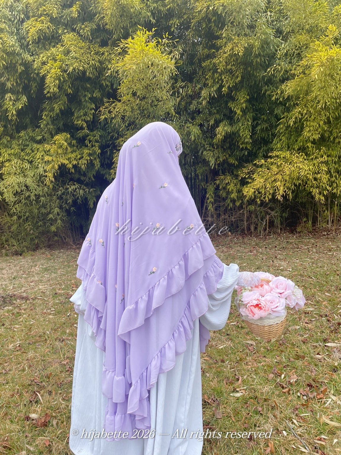 ♡ PRE-ORDER perle de lavande | rosette khimar