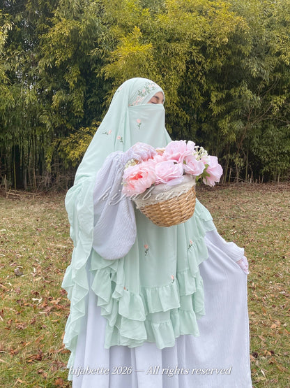 ♡ PRE-ORDER pistache claire | rosette khimar