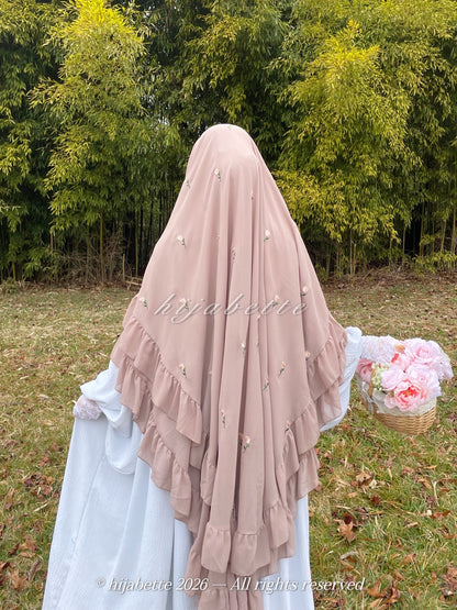 ♡ PRE-ORDER café latte | rosette khimar
