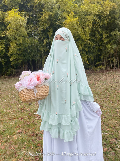 ♡ PRE-ORDER pistache claire | rosette khimar
