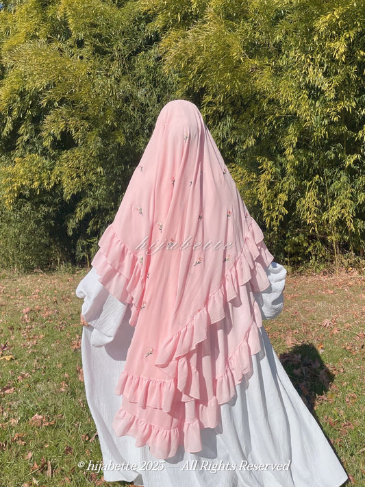 ♡ rosé cashmere | rosette khimar