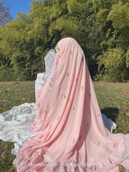 ♡ rosé cashmere | rosette khimar