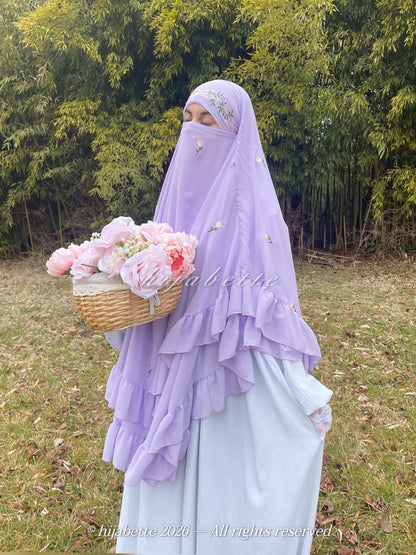 ♡ PRE-ORDER perle de lavande | rosette khimar