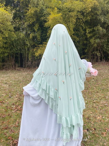 ♡ PRE-ORDER pistache claire | rosette khimar