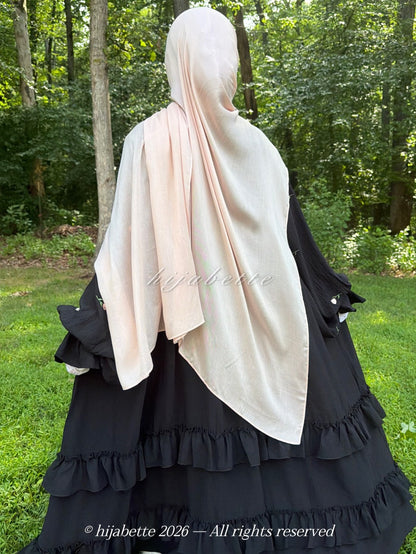 ♡ Noir Rose | Rose Garden Abaya