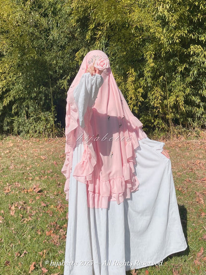 ♡ rosé cashmere | rosette khimar