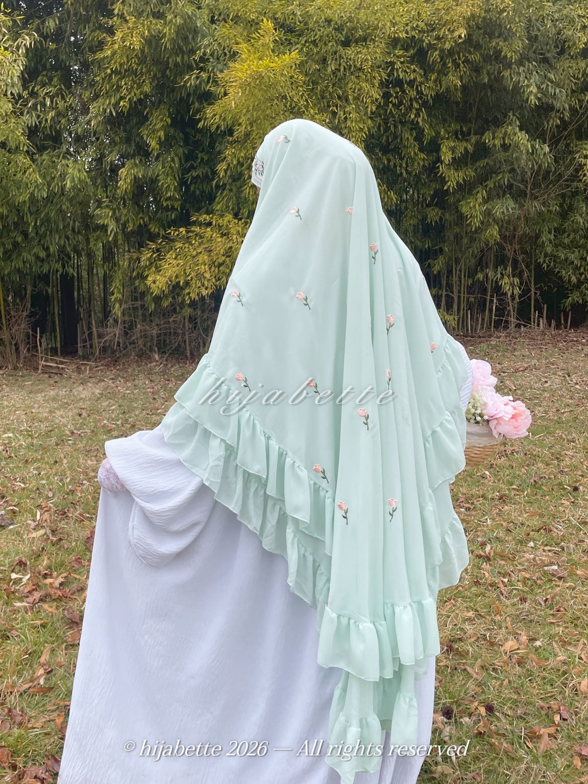 ♡ PRE-ORDER pistache claire | rosette khimar