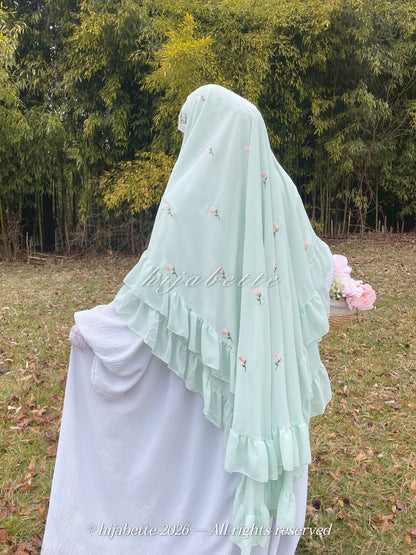 ♡ PRE-ORDER pistache claire | rosette khimar