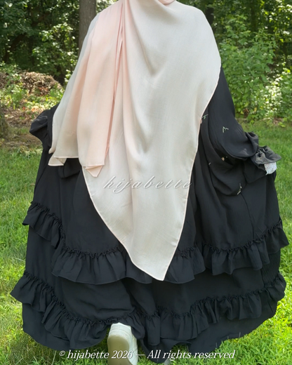 ♡ Noir Rose | Rose Garden Abaya